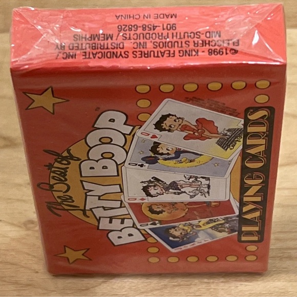 Betty Boop The Best Of Playing Cards 1998 - Picture 3 of 4